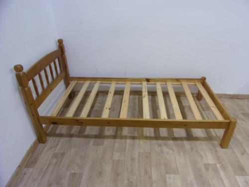 3ft Pine Single Bed Frame