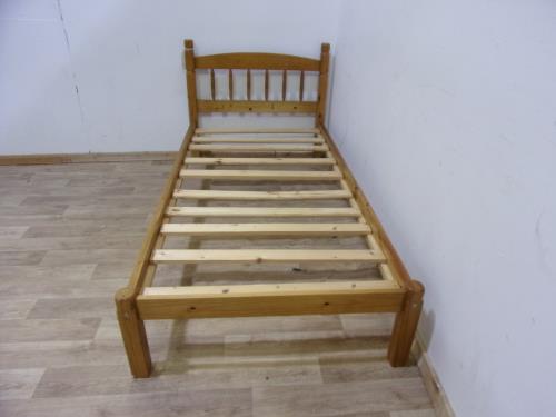 3ft Pine Single Bed Frame