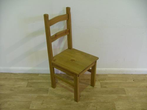Mexican Pine Dining Chair #1