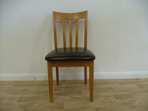 Leather Effect Dining Chair  #2