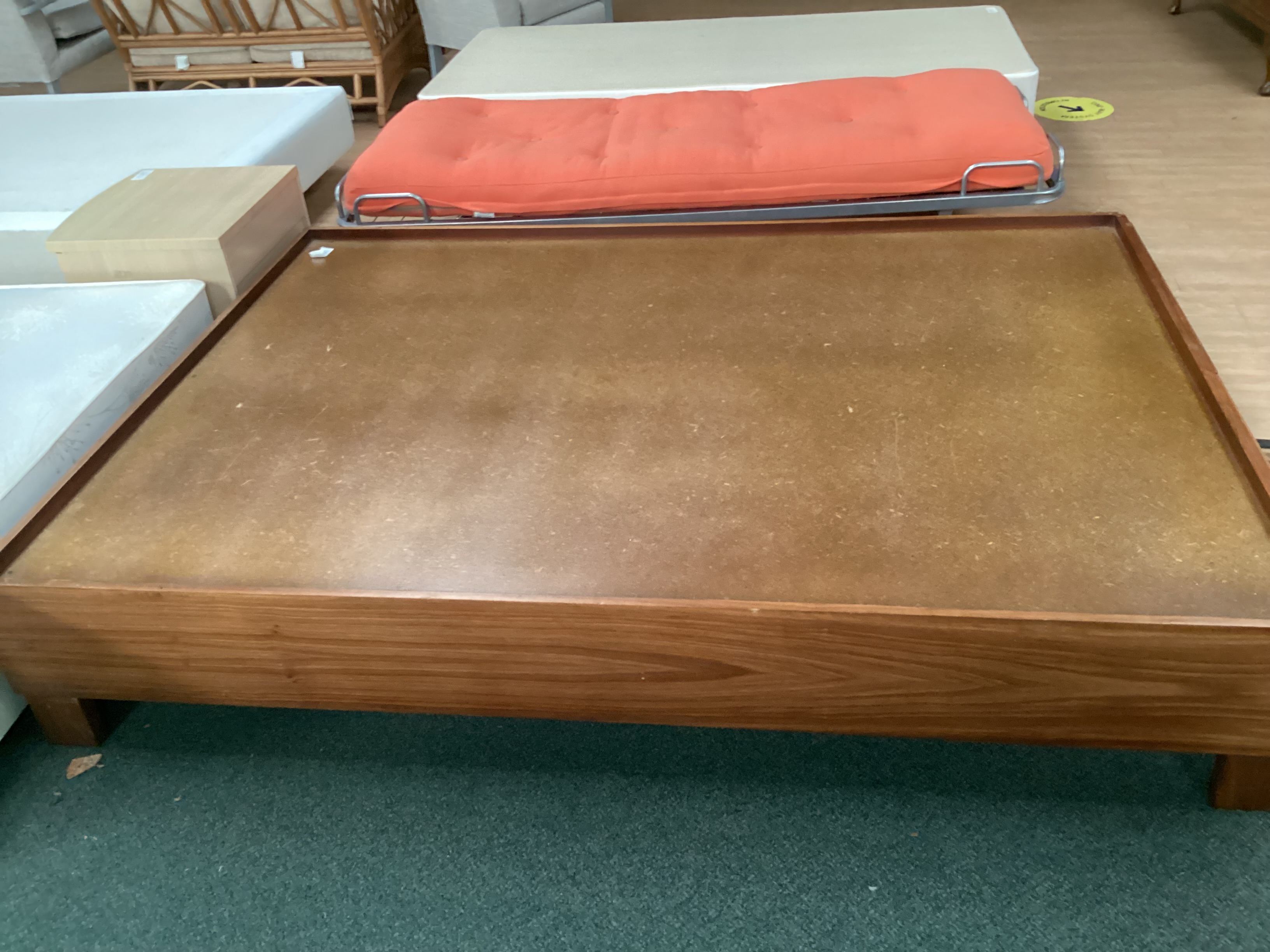    Wooden Double Divan with Drawers