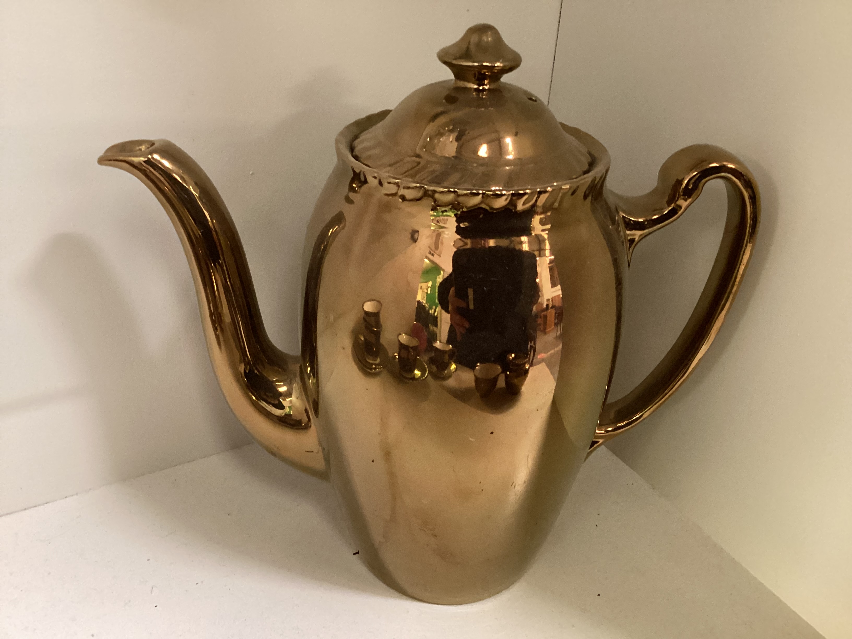 Vintage Gray's Pottery Gold Lustre Tea Set