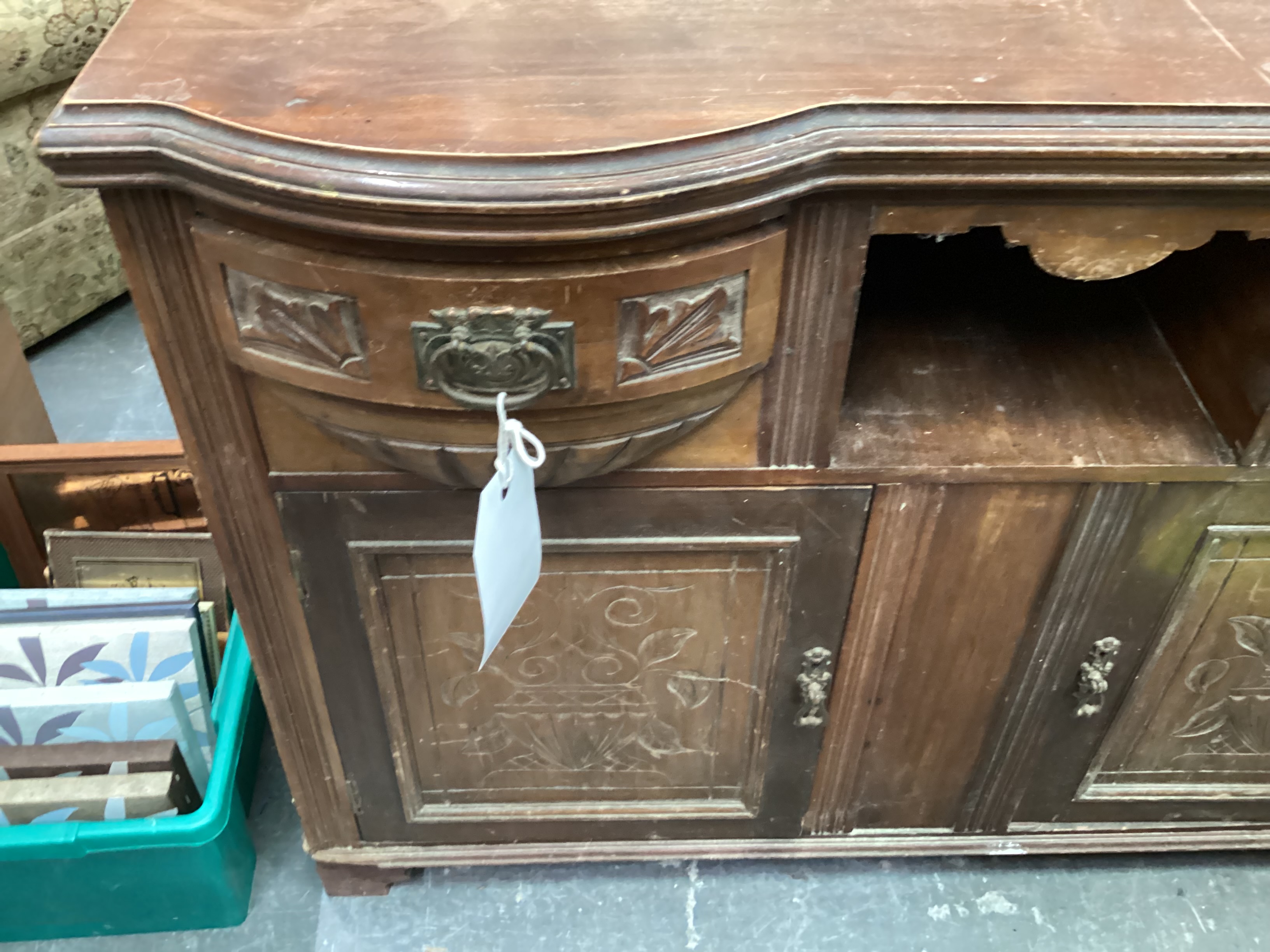 Small Engraved Sideboard