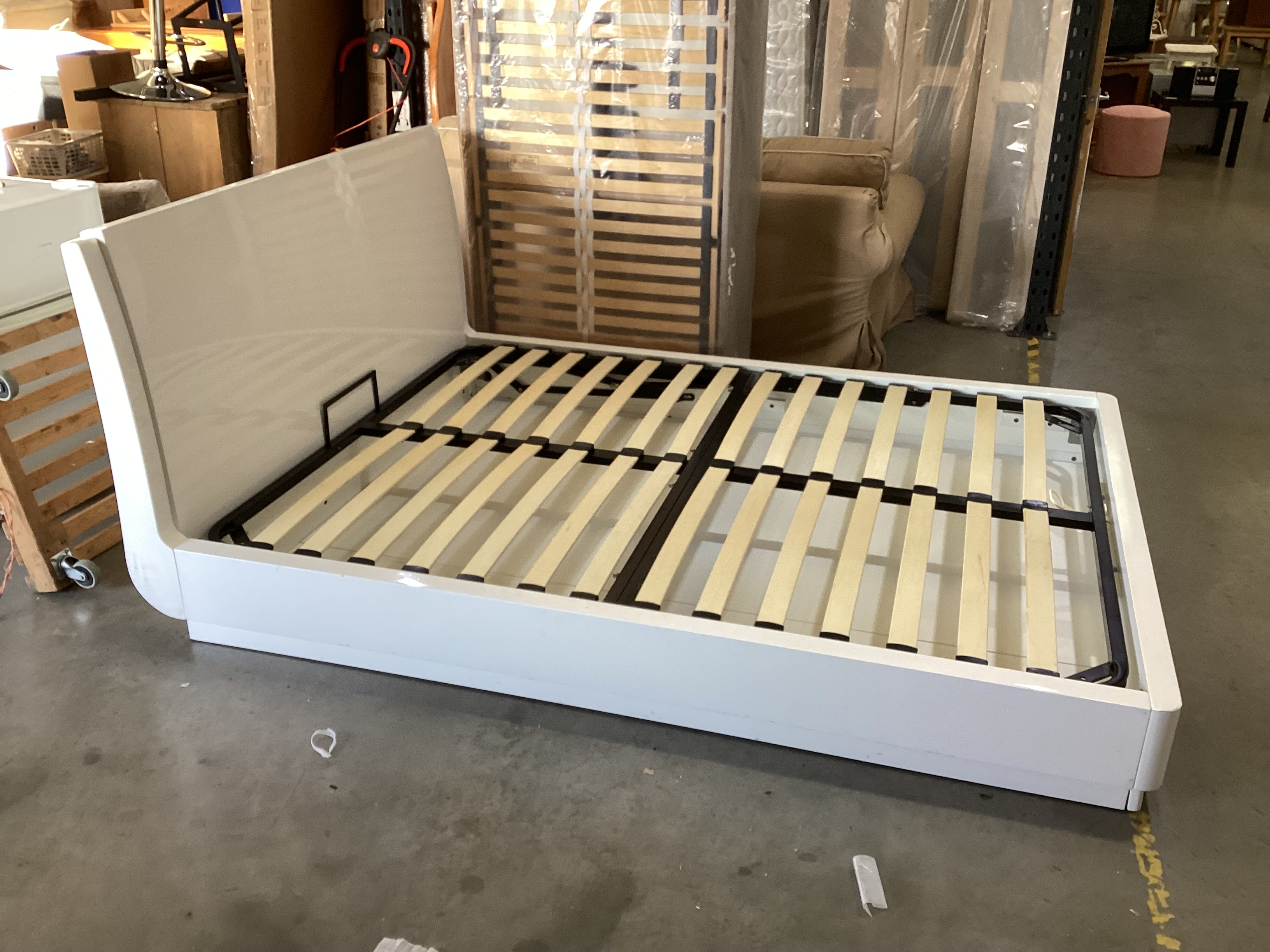 Superking Bed Frame with storage
