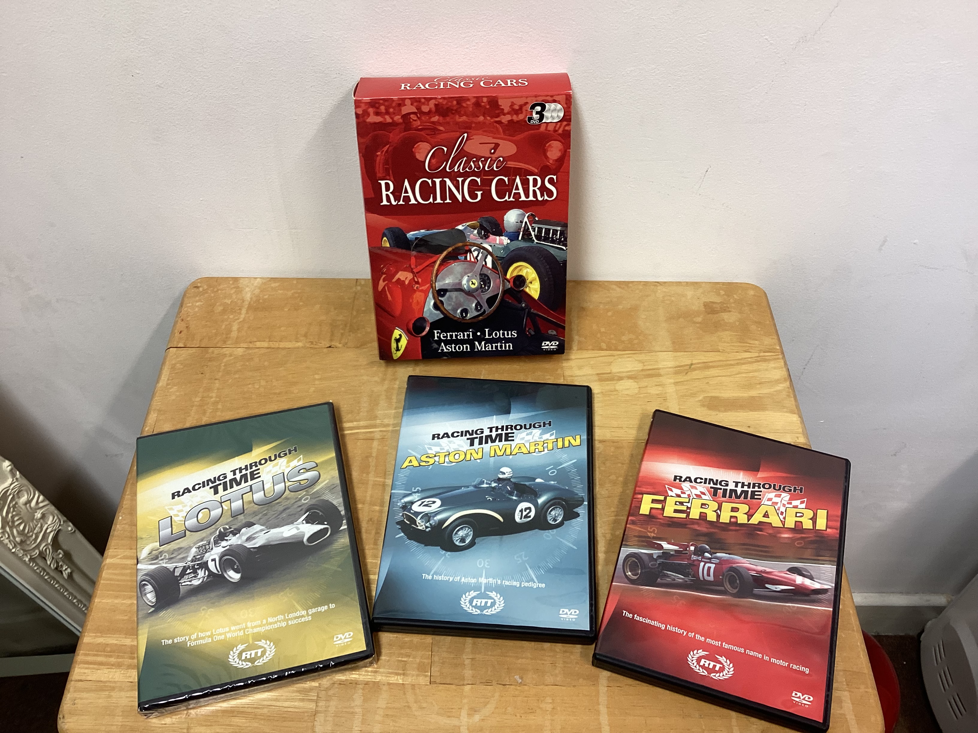 Classic Racing Cars - 3 DVD Box Set