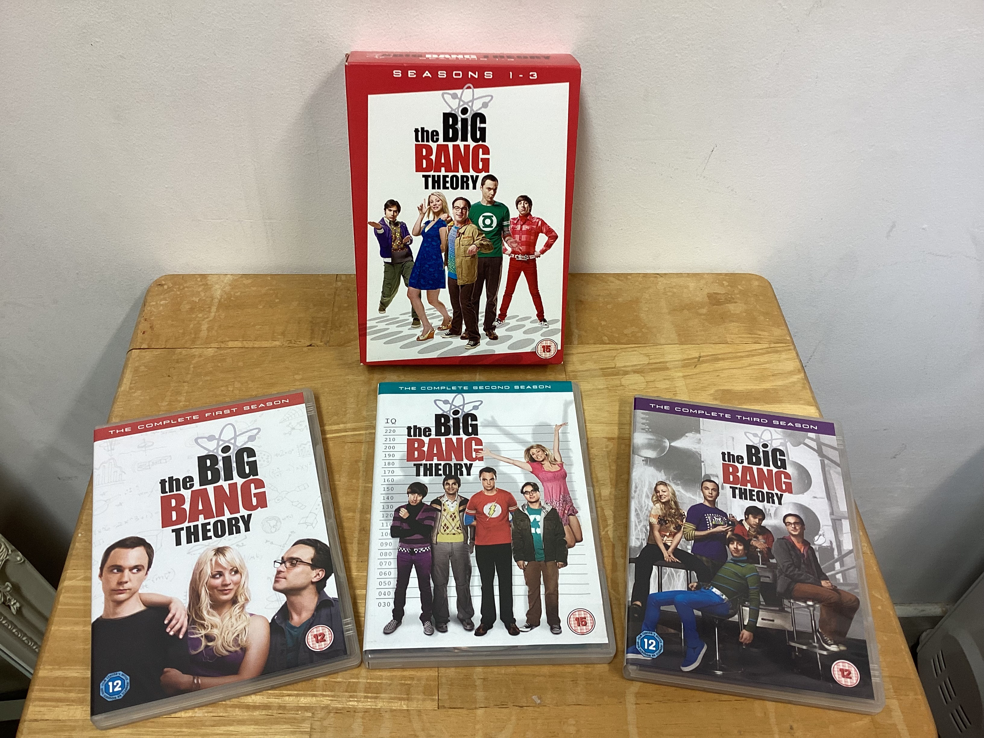 The Big Bang Theory Seasons 1 -3
