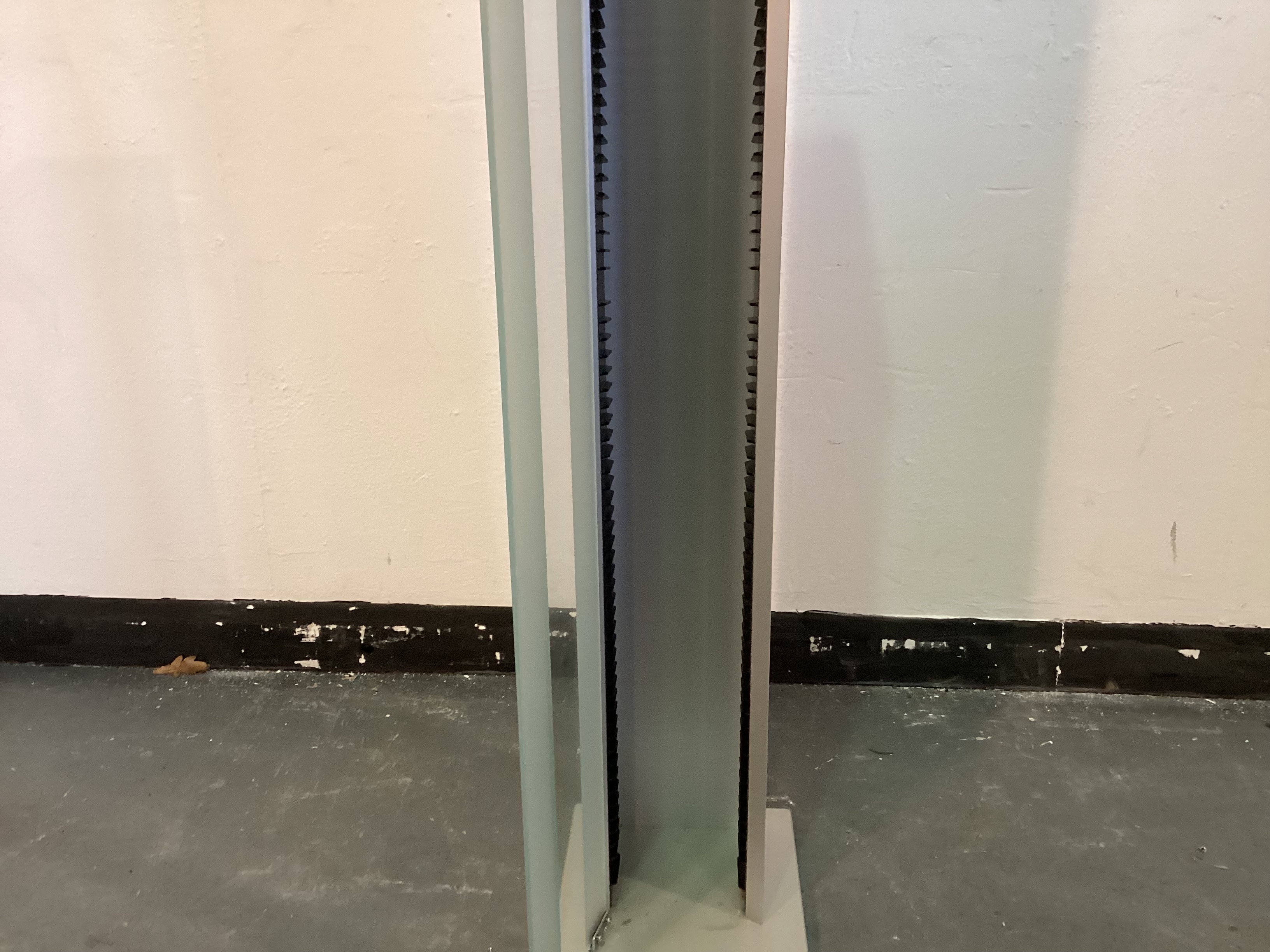 CD Rack Glass Fronted