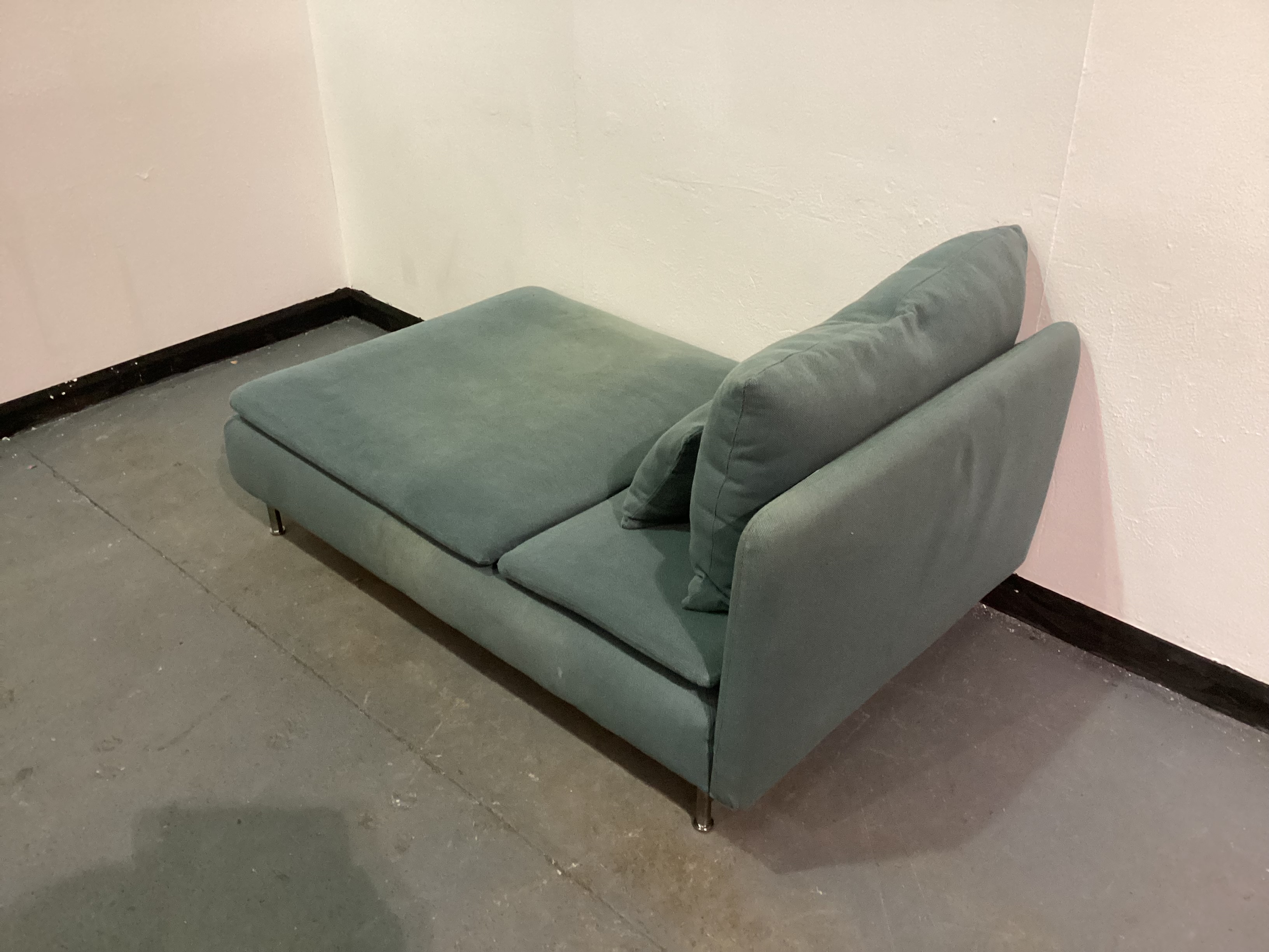 Green Chaise Lounge